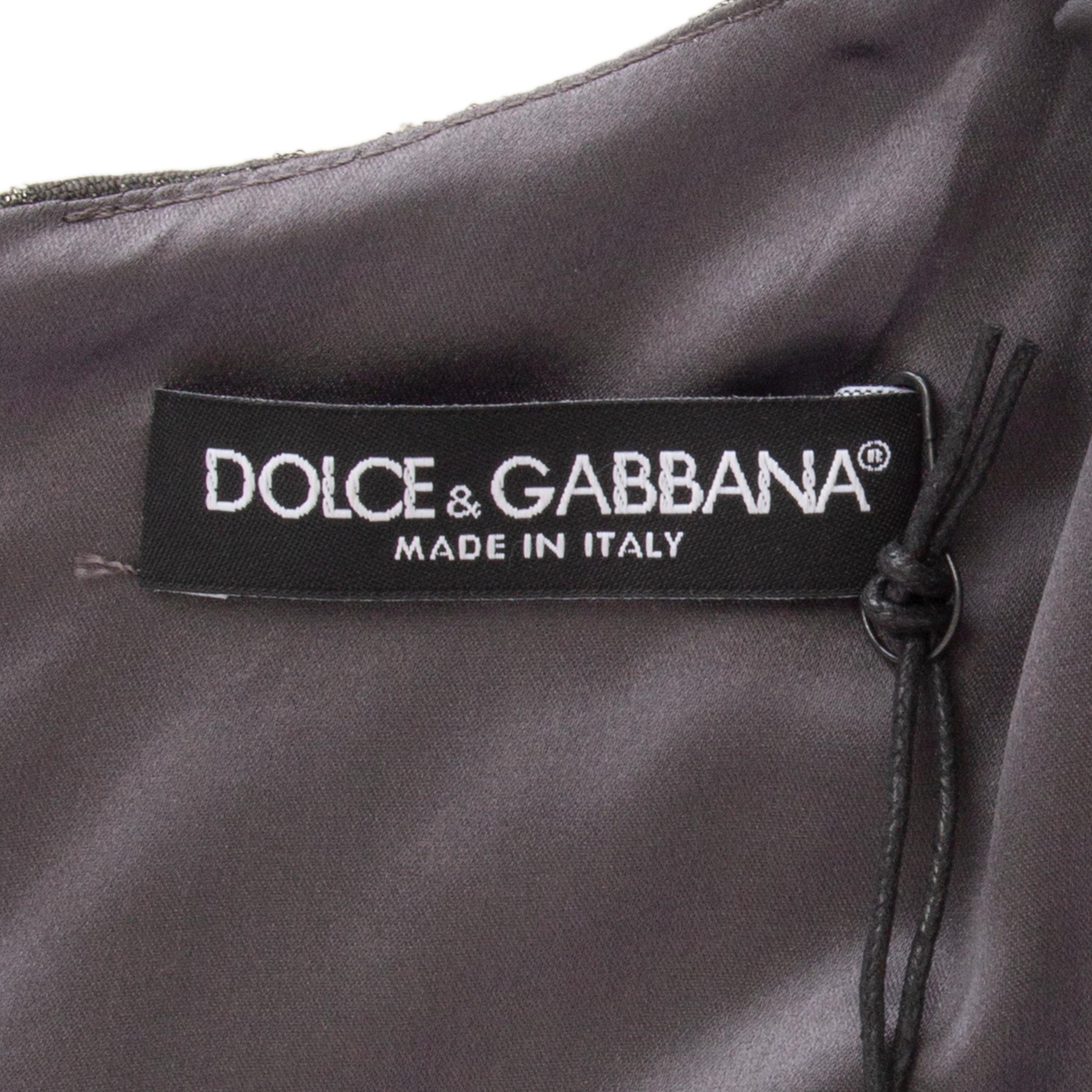 dolce and gabbana jacquard dress