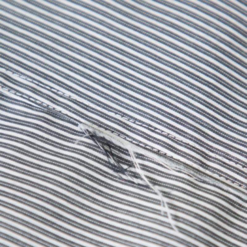 Dolce & Gabbana Grey Striped Cotton Button Front Sicilia Shirt XL For Sale 1