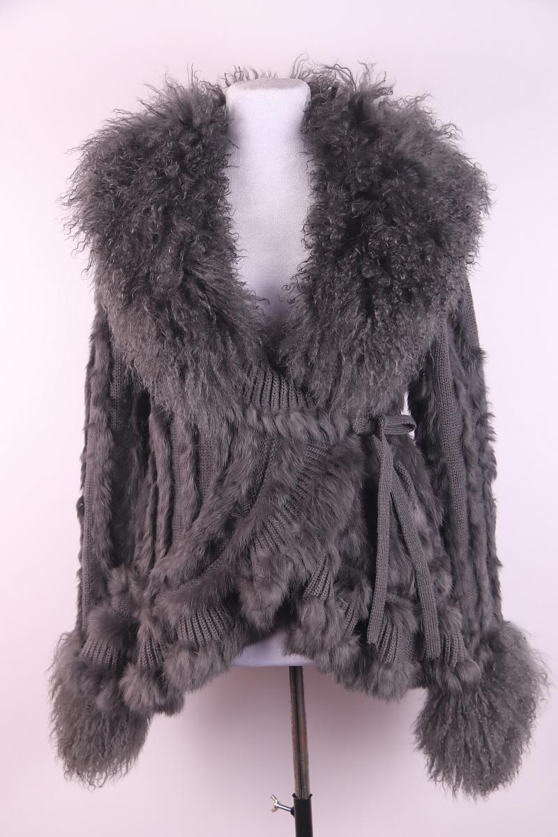 Black Dolce & Gabbana Grey wool cardigan For Sale