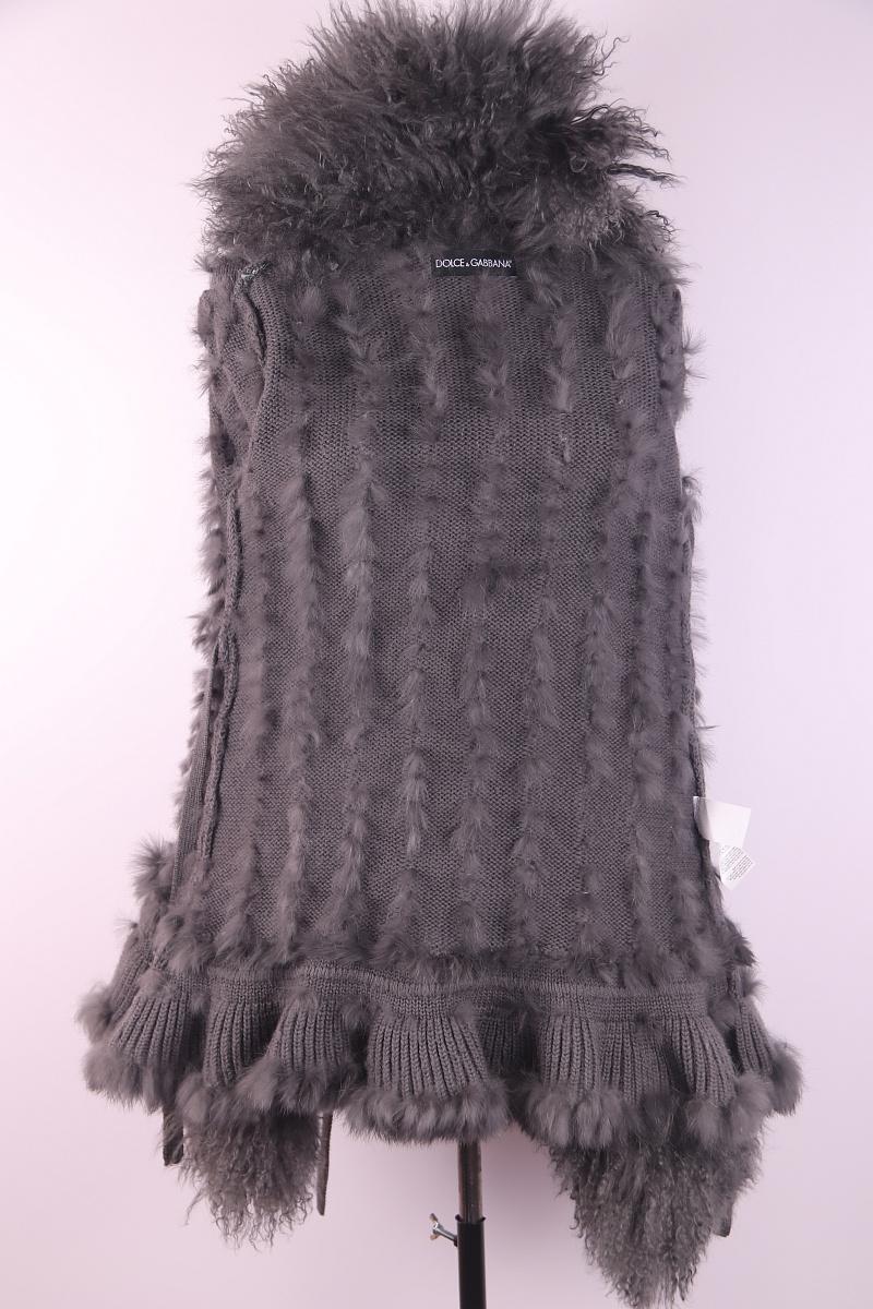 Women's Dolce & Gabbana Grey wool cardigan For Sale