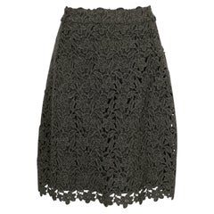 Dolce
Gabbana Grey wool knitted skirt, Size 44 IT Dolce
Gabbana Grey wool knitted skirt, Size 44 IT