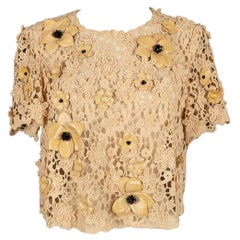 Dolce 
Gabbana Guipure Top