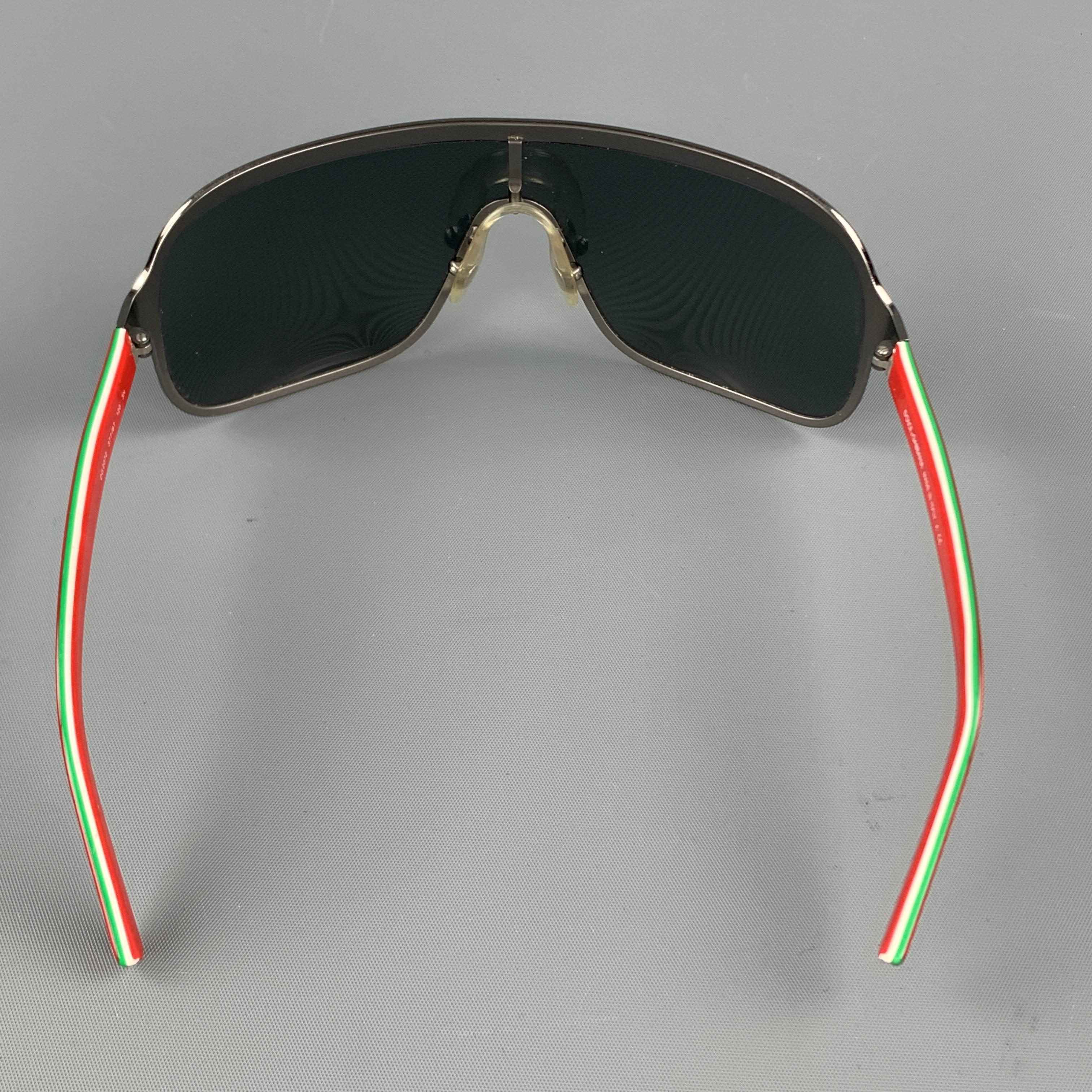 designer shield sunglasses