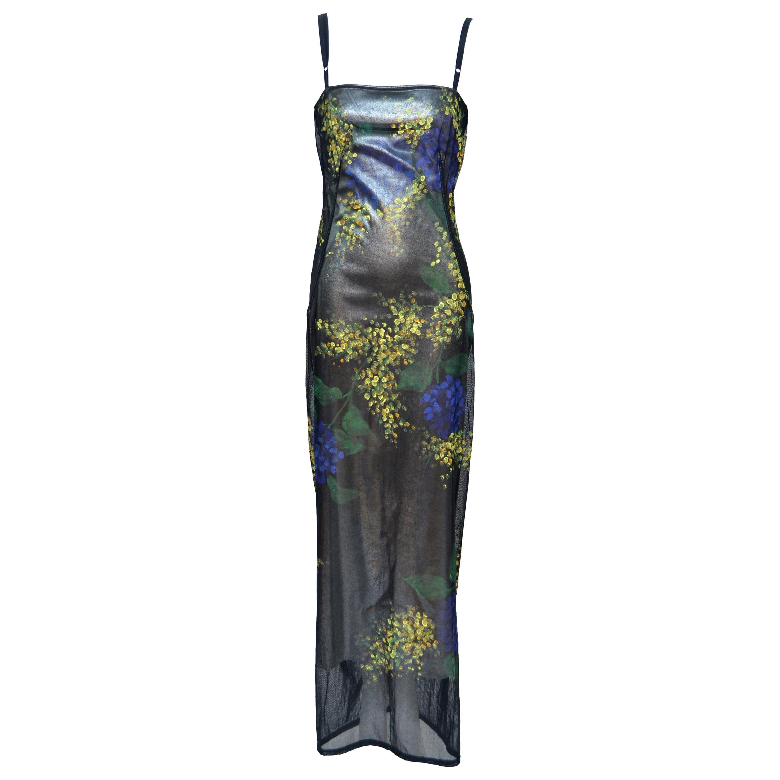 hand painted evening gowns