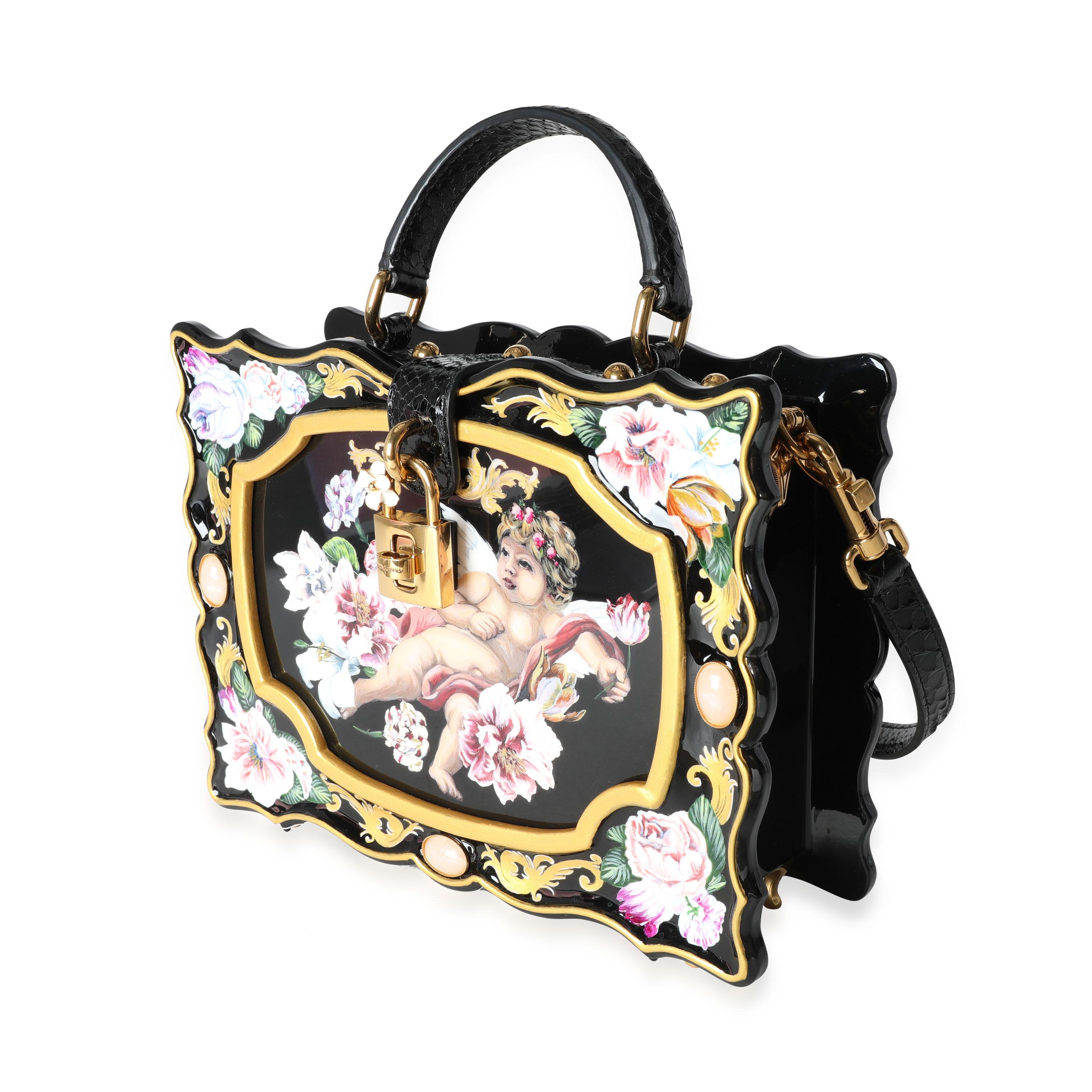 dolce and gabbana hand painted bag