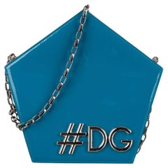 Dolce & Gabbana - Hashtag Clutch Bag DG GIRLS Blue