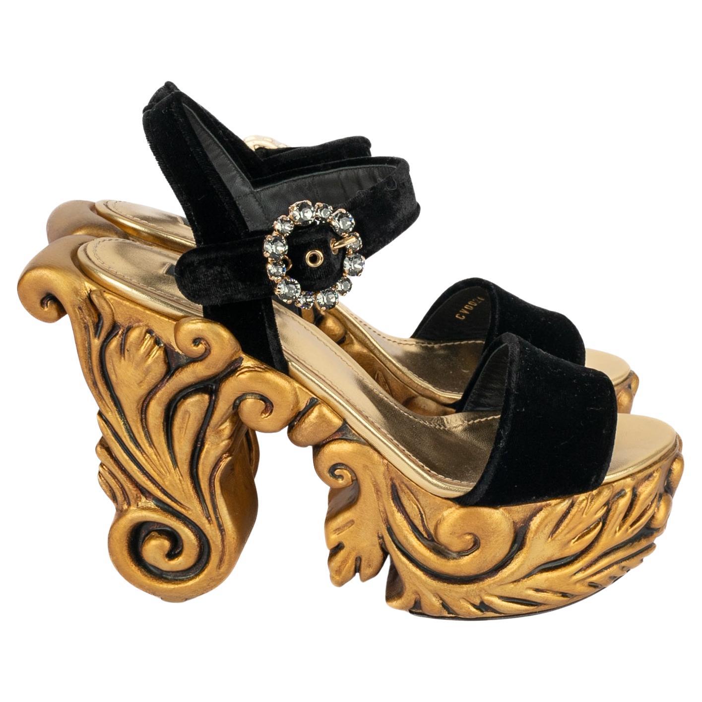 Dolce & Gabbana Heel Schuhe / Sandalen mit Absatz im Angebot