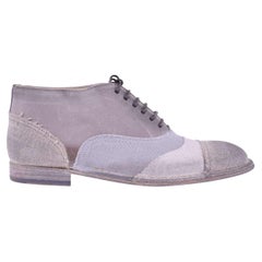 Dolce & Gabbana - High-Top Patchwork Shoes Grey EUR 41