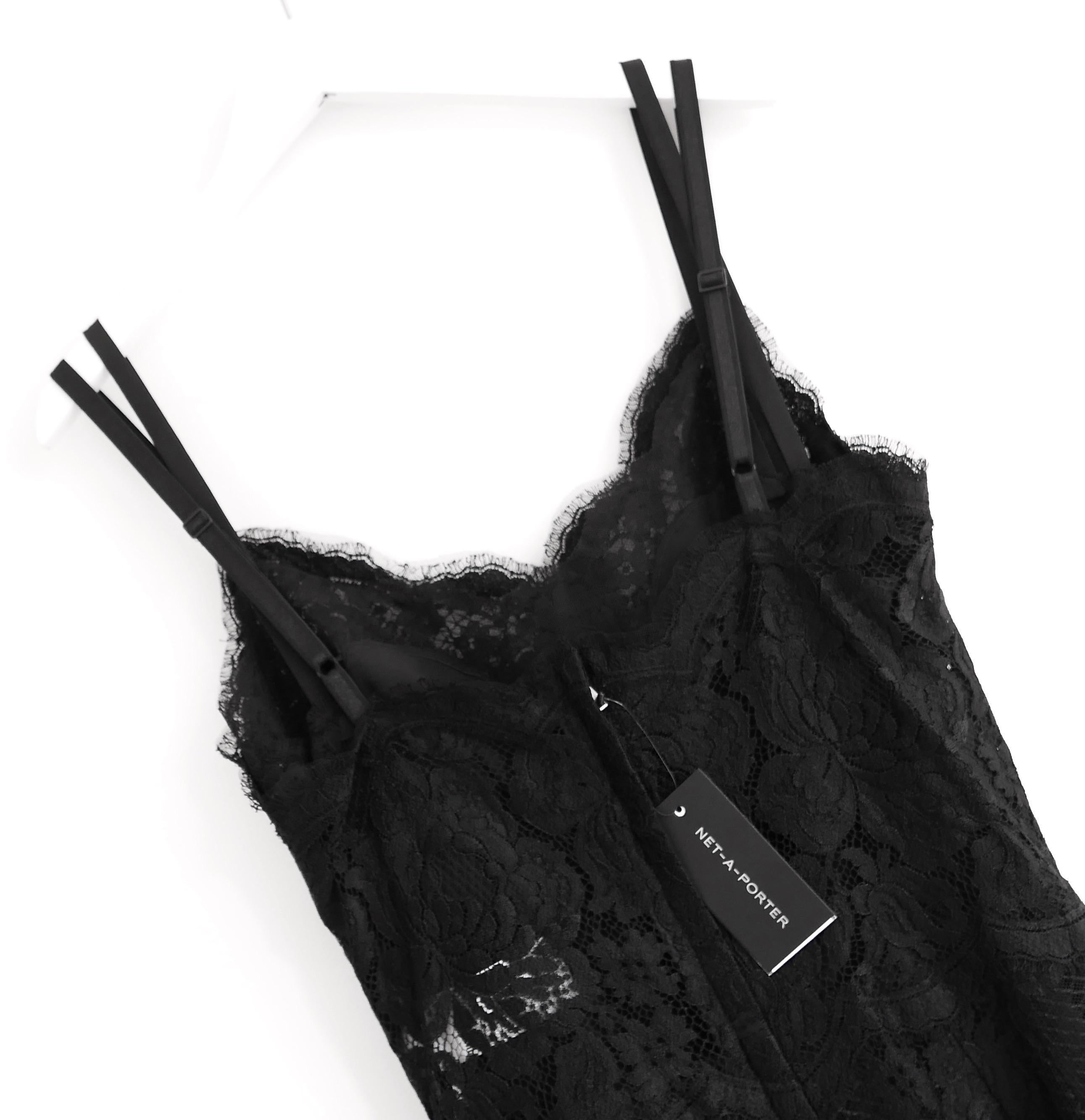 Dolce & Gabbana Hot Stuff Black Lace Dress For Sale 3