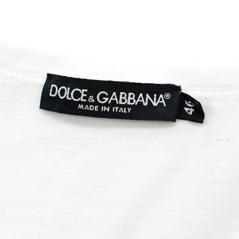 Dolce and Gabbana I Have A Beautiful Life T-Shirt US 10 at 1stDibs | i ...