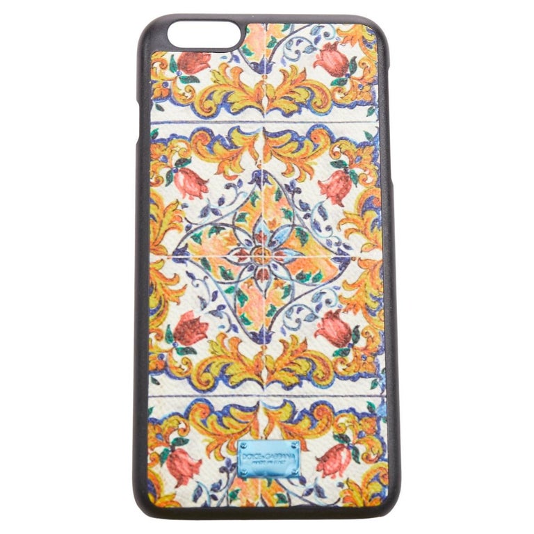 DOLCE GABBANA iPhone 6 Majolica print DG phone cover case DOLCE GABBANA iPhone 6 Majolica print DG phone cover case