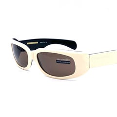 Dolce & Gabbana Ivory Acetate Sunglasses