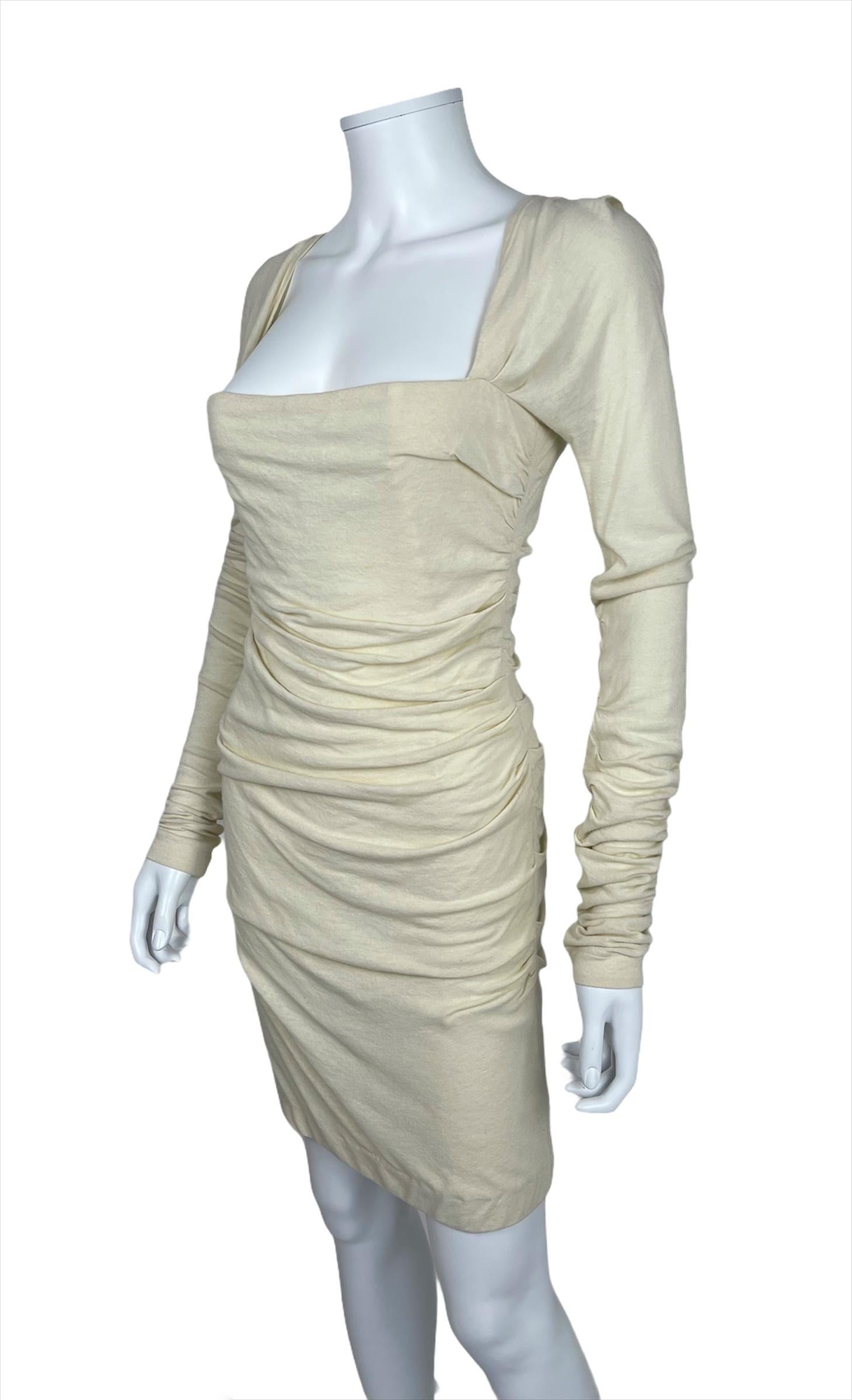 Women's Dolce & Gabbana Ivory Party Dress with Corset Construction