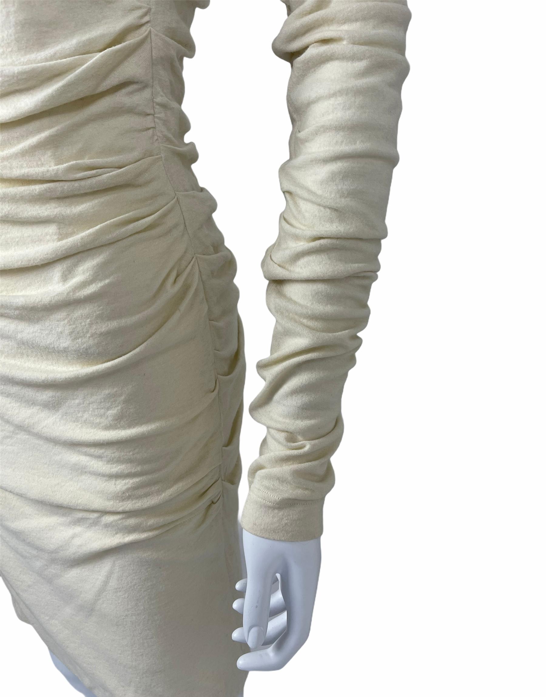Dolce & Gabbana Ivory Party Dress with Corset Construction 4