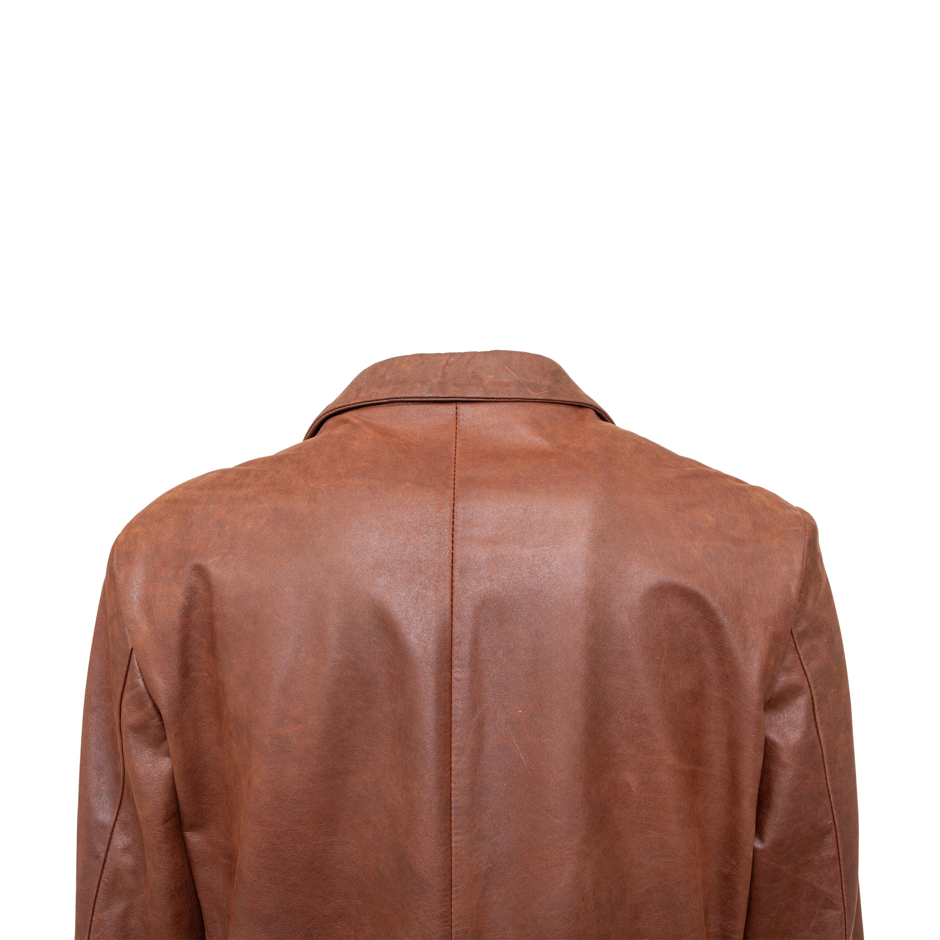 Dolce & Gabbana J&ans Leather Jacket - '90s In Fair Condition In Milano, IT