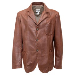 Dolce & Gabbana J&ans Leather Jacket - '90s
