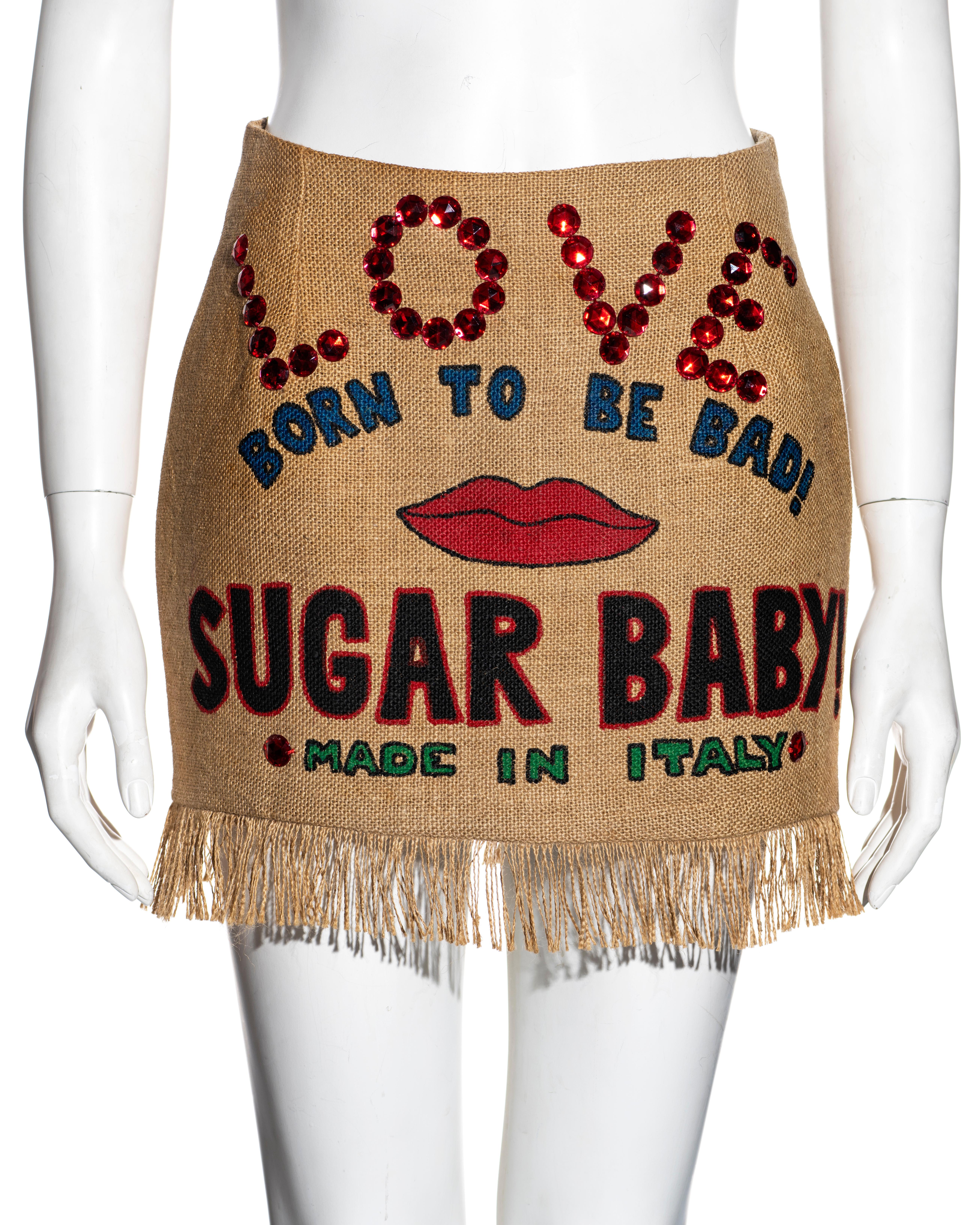 love born to be bad skirt