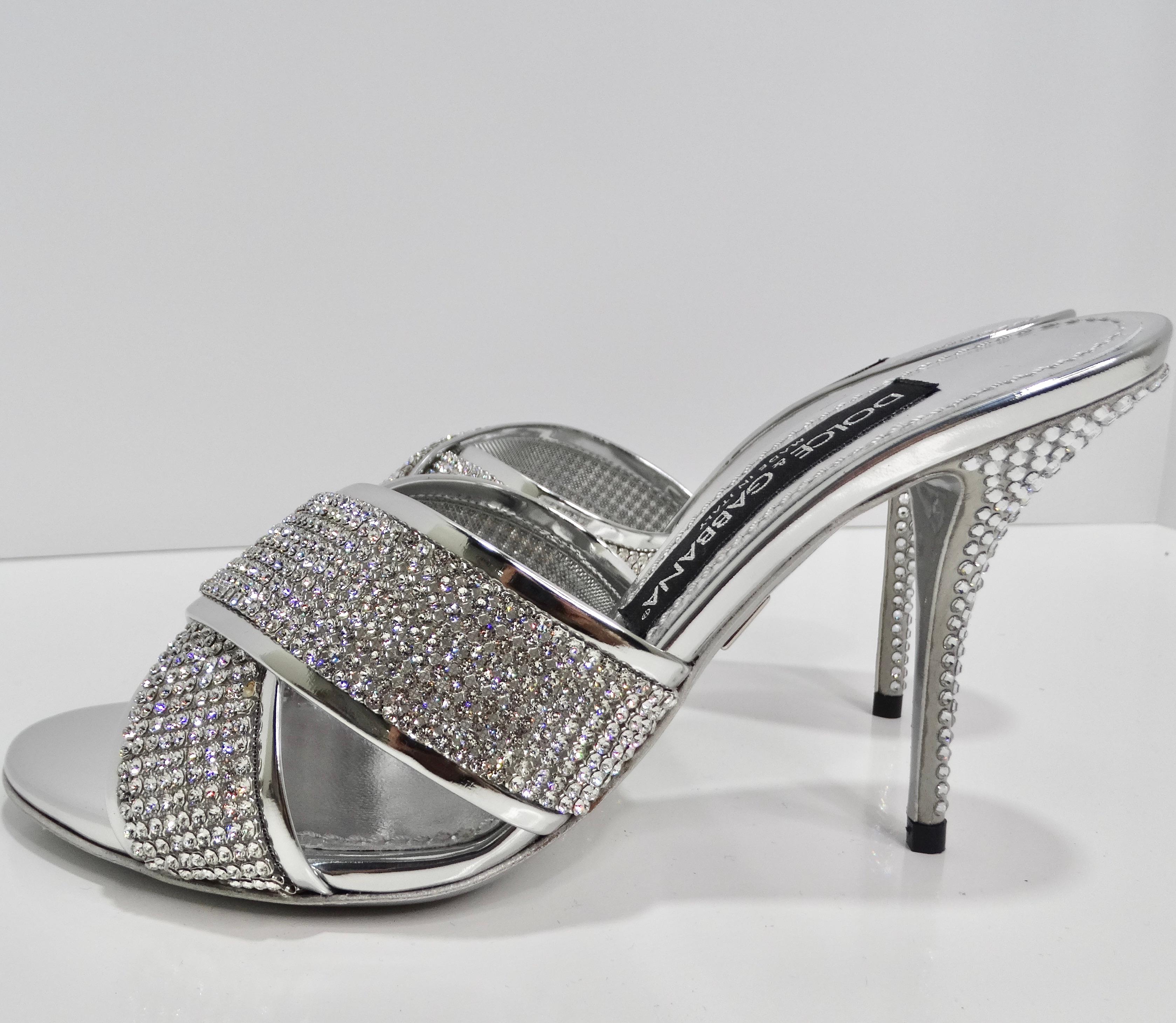 Dolce & Gabbana Keira Crystal-Embellished Mules 2