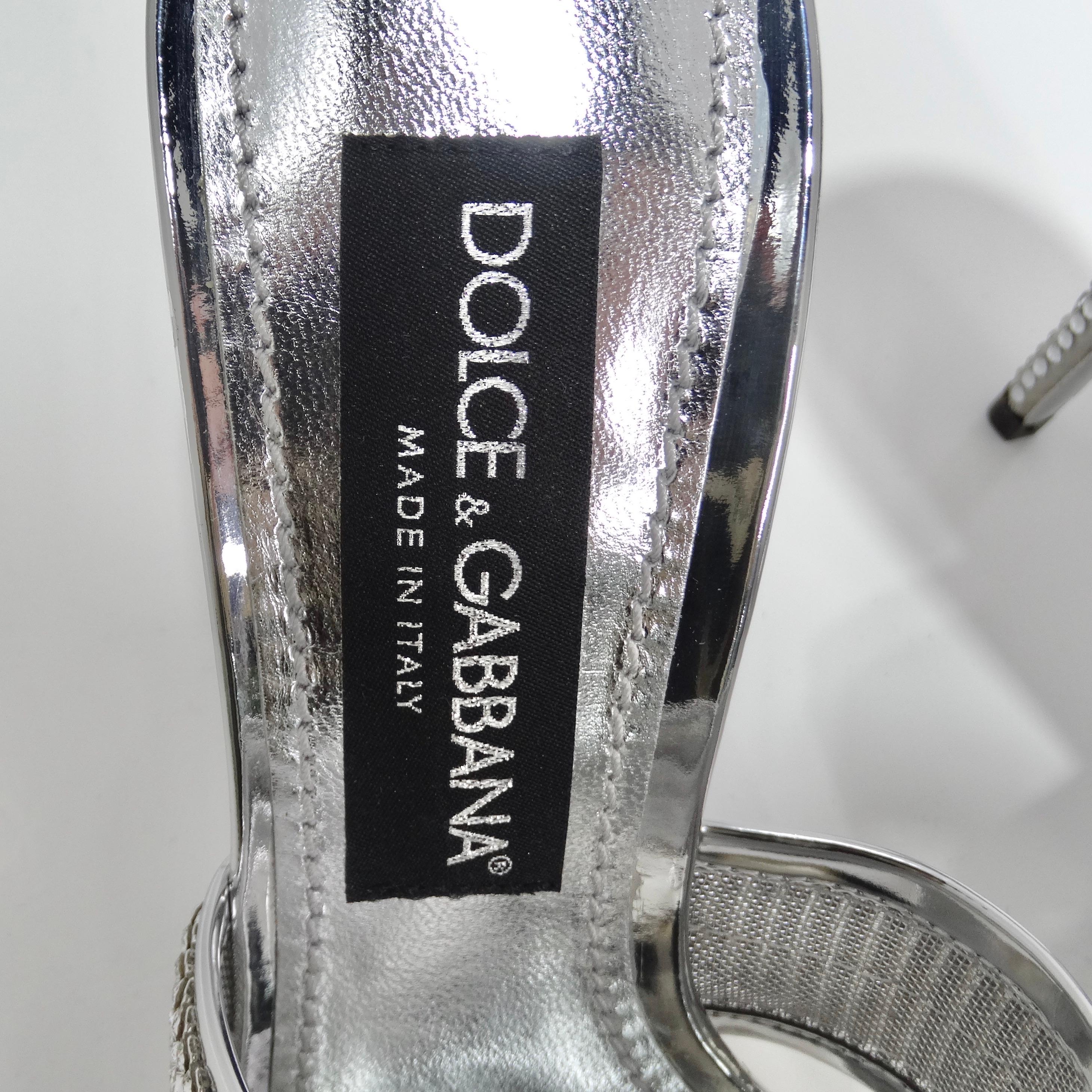 Dolce & Gabbana Keira Crystal-Embellished Mules 5