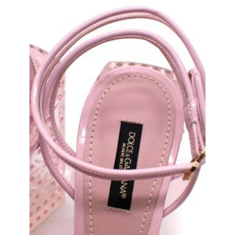 Dolce & Gabbana Black Keira Crystals Heels Sandals Shoes main image 1