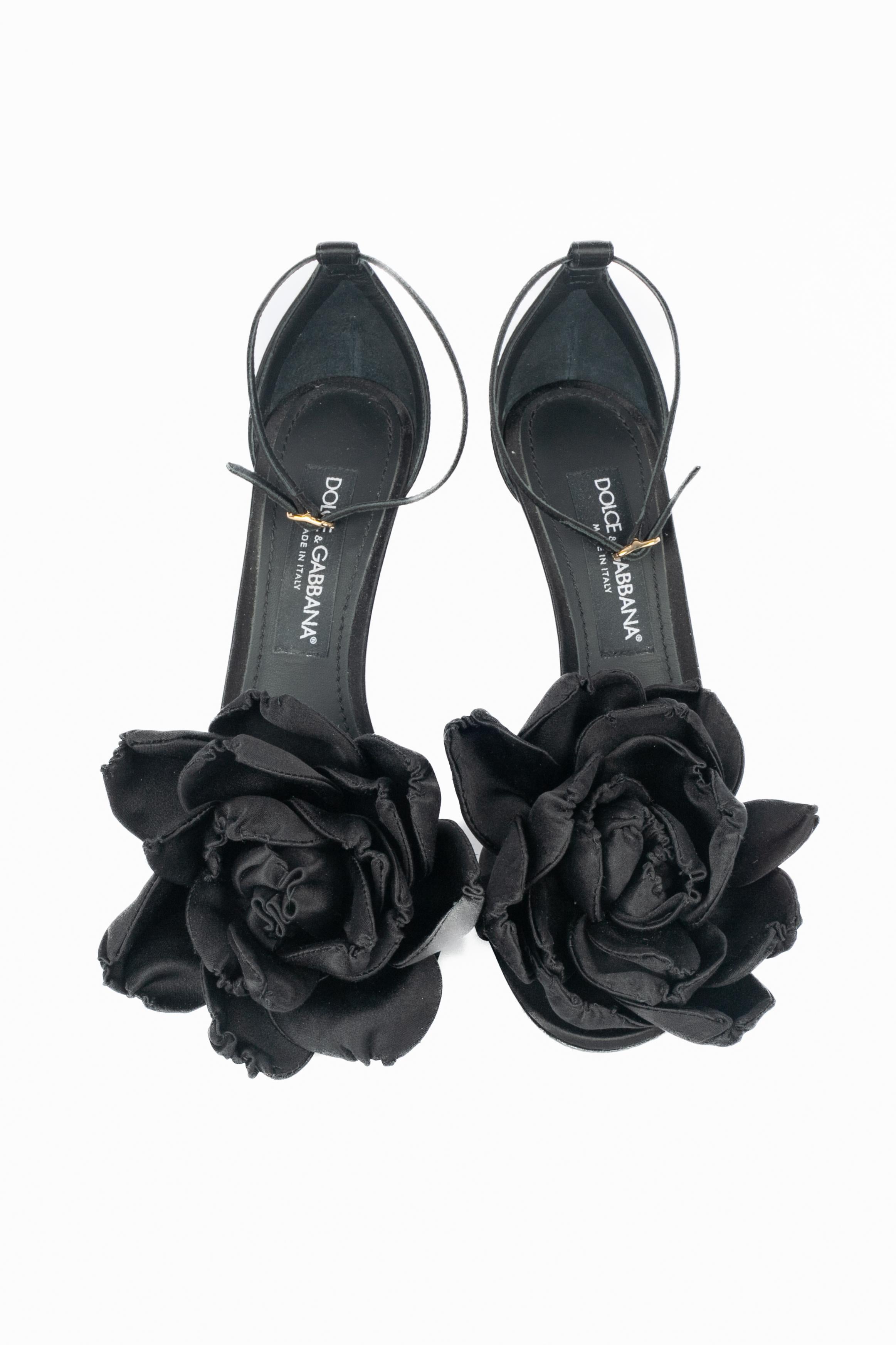 Nero Dolce & Gabbana Keira Stilettos in vendita