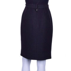 Dolce & Gabbana - Knitted Pencil Skirt Black