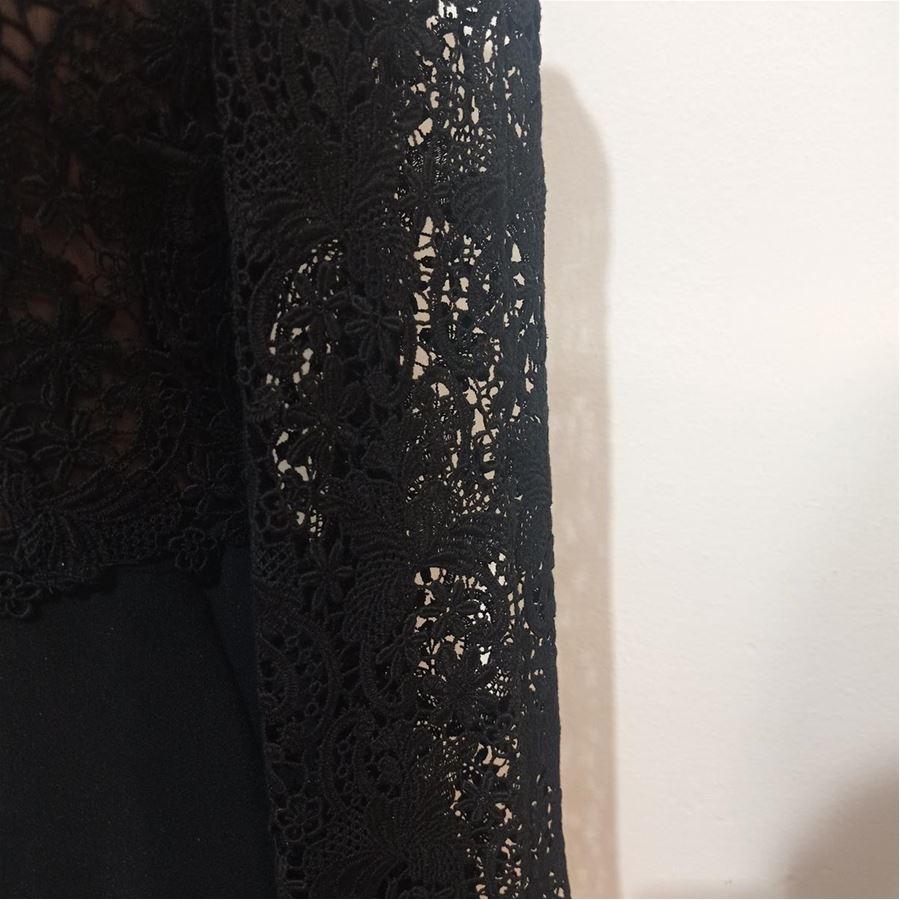 Dolce & Gabbana Lace dress size 40 In Excellent Condition For Sale In Gazzaniga (BG), IT