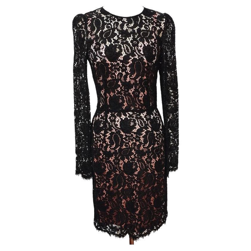 Dolce & Gabbana Lace dress size 40 For Sale