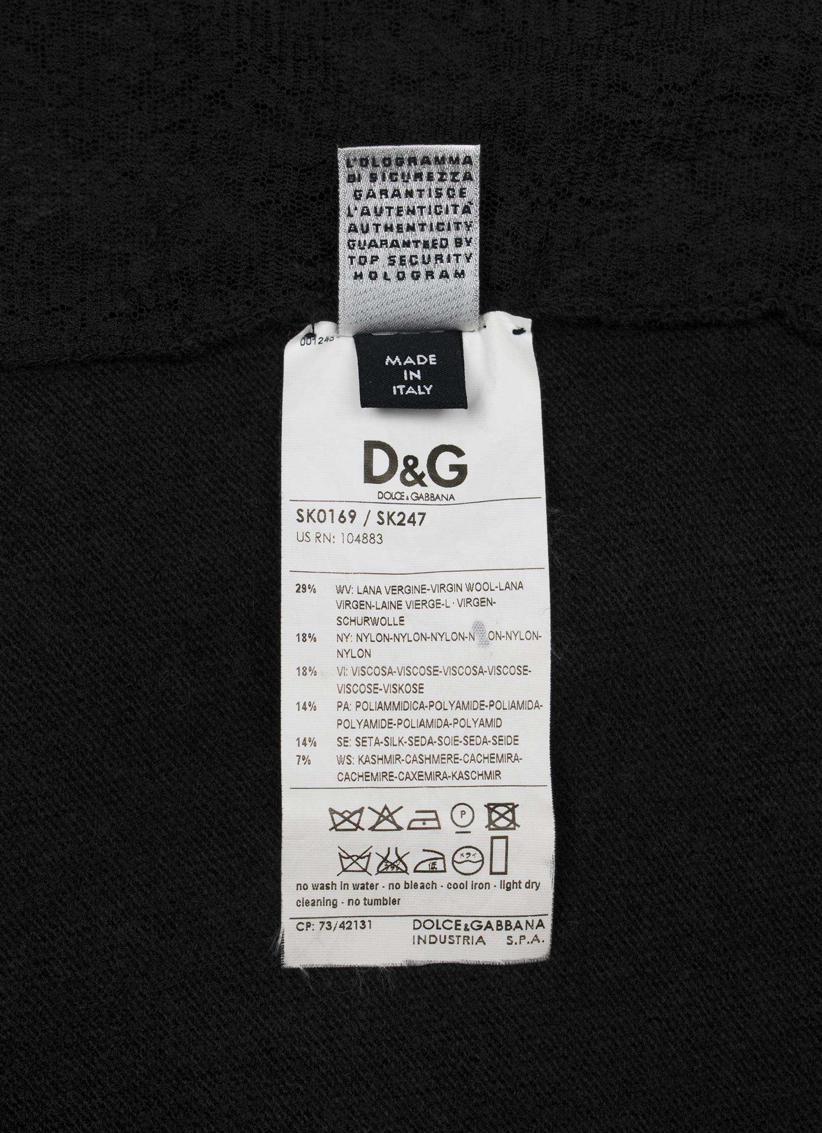 Dolce & Gabbana Polohemd aus Spitze im Angebot 2