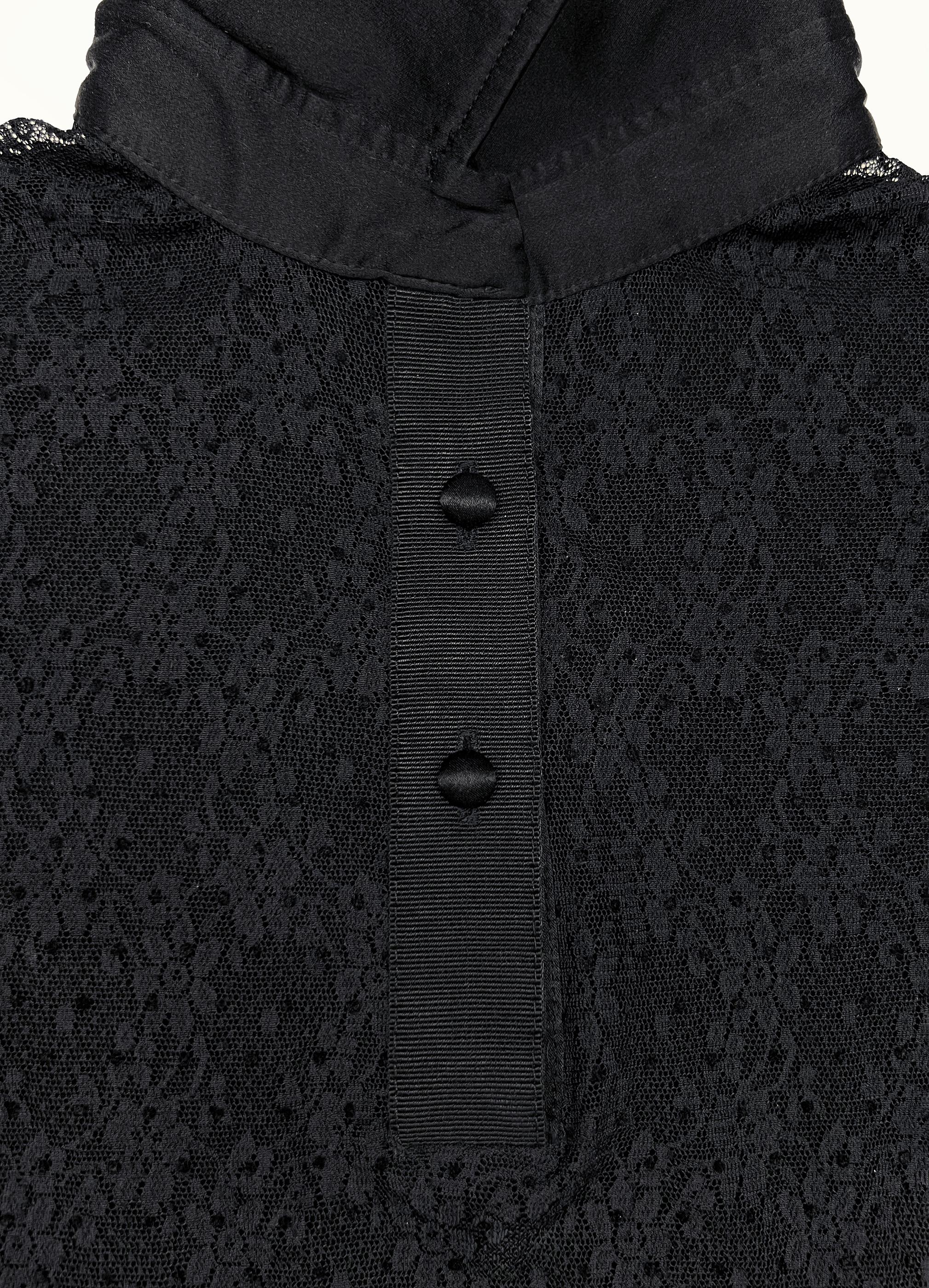 Dolce & Gabbana Polohemd aus Spitze im Angebot 3