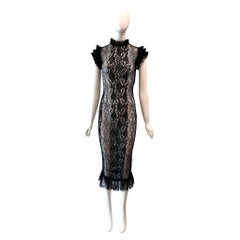 Dolce & Gabbana Lace Sheer Dress NWT