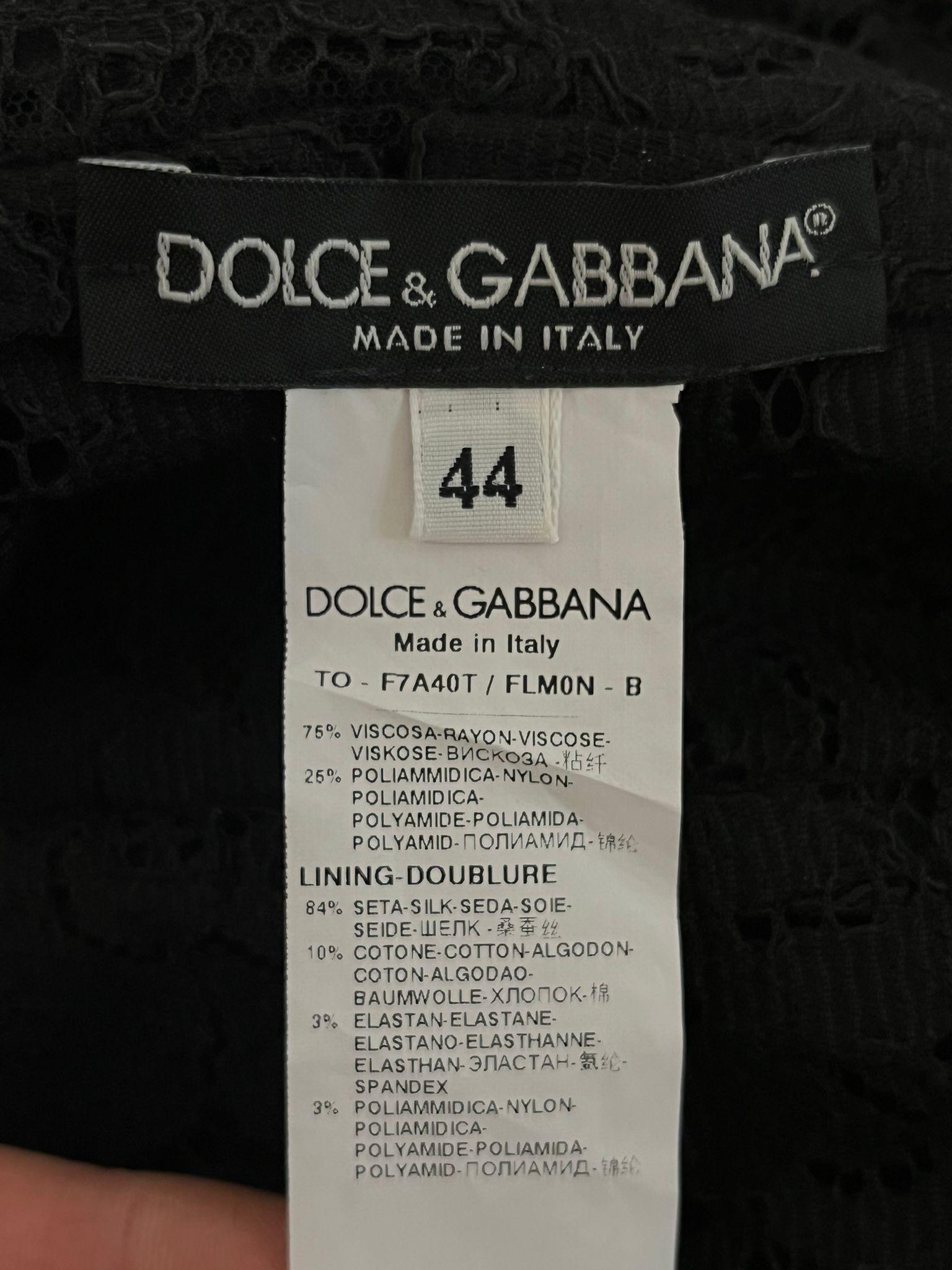 Dolce & Gabbana Lace Top 2