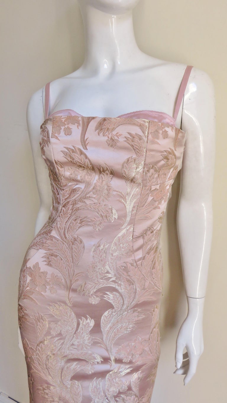 Lace-up corset back dress