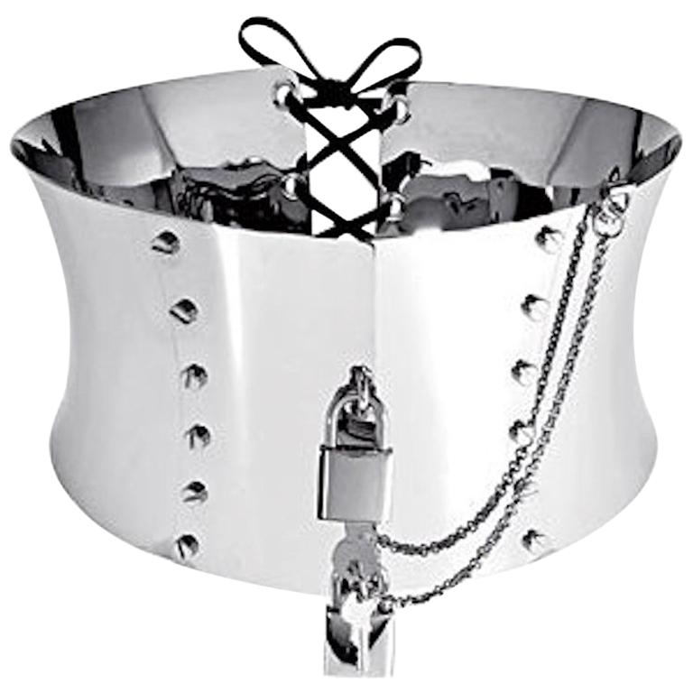 Silver corset belt Clearance
