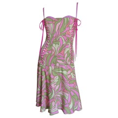 Dolce & Gabbana - Robe en soie à lacets