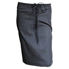 Dolce 
Gabbana Lace Up Skirt