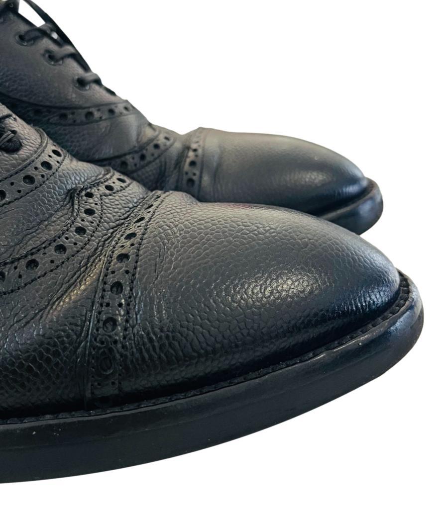 Dolce & Gabbana Leather Oxford Shoes For Sale 2