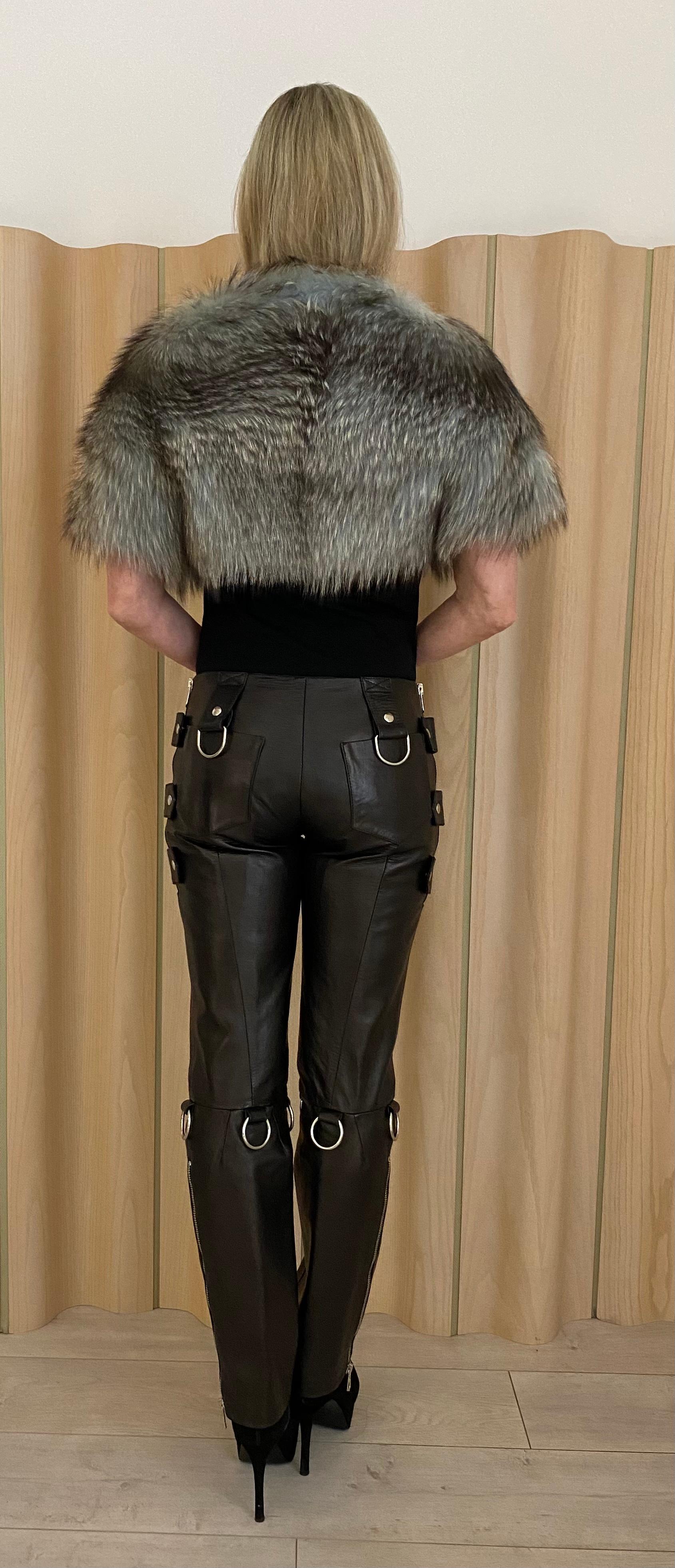 Women's Dolce Gabbana Leather Pants 