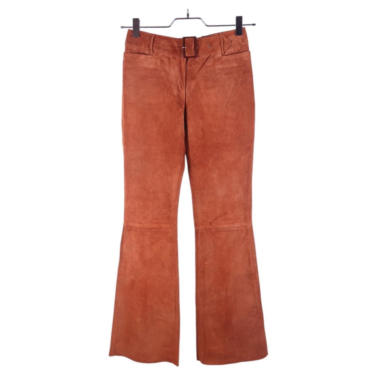 D&G by Dolce and Gabbana – Spring/Summer 2000 3/4 Leather Pants