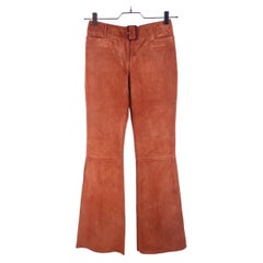 Dolce & Gabbana. Leather pants. Italy.