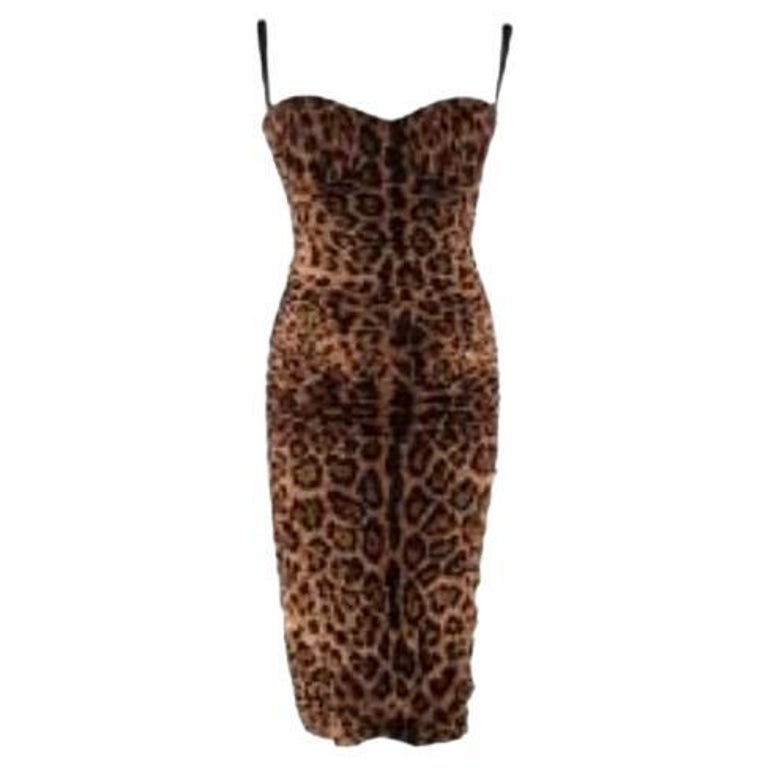 Leopard - 166 Sale on 1stDibs | leopard print evening dress, vintage leopard dress, leopard evening gown