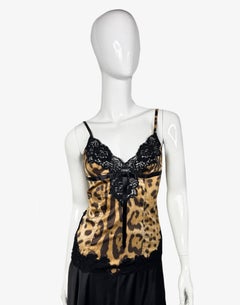 Top Dolce & Gabbana con stampa leopardo