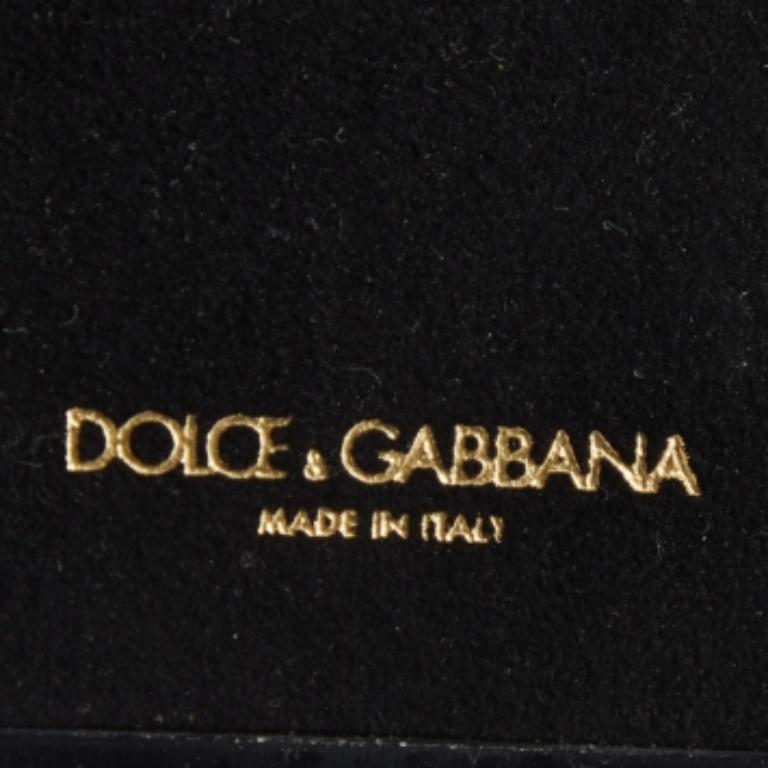 Funda para iPhone 6 Plus Dolce & Gabbana de piel azul claro embellecida Gris en venta