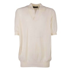 Dolce & Gabbana - Light Cotton Polo Shirt T-Shirt White 58