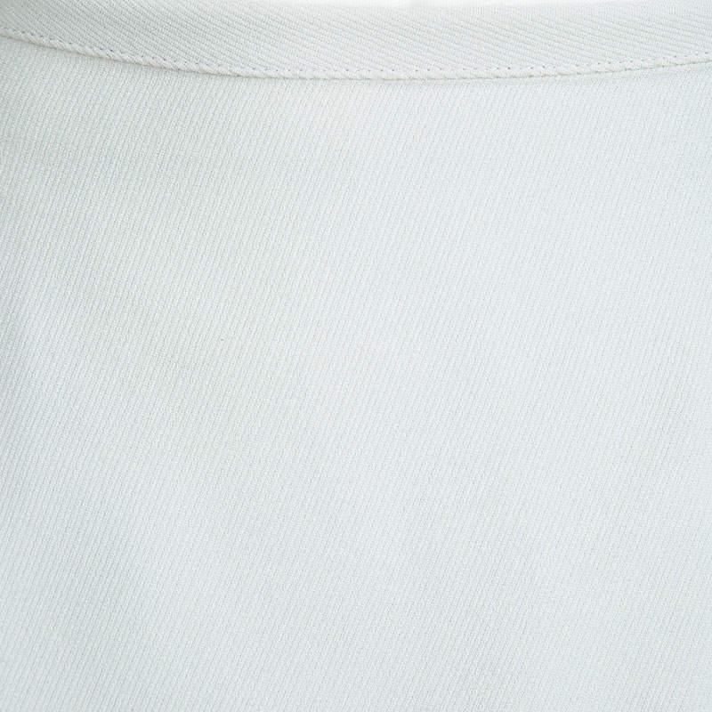 Dolce & Gabbana Light Grey Pencil Skirt L For Sale 1