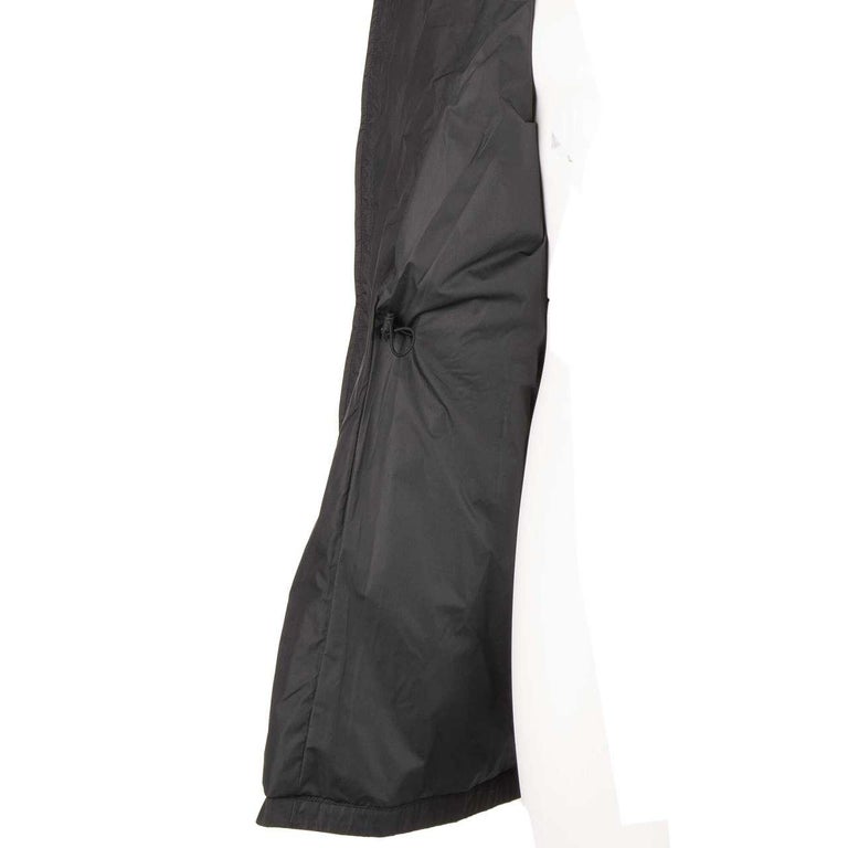 Dolce & Gabbana Black Trench Hooded Parka Cotton Jacket main image 0