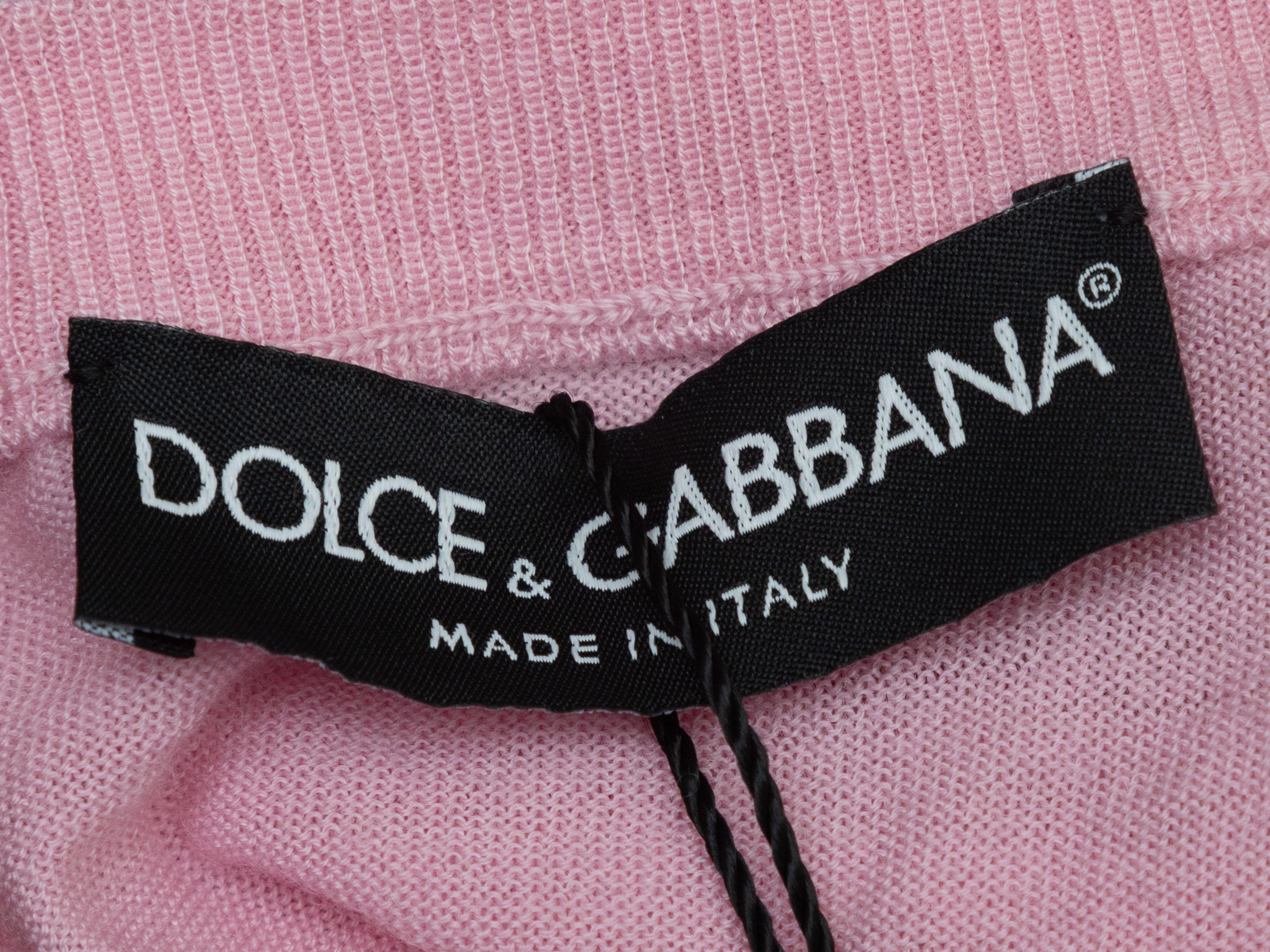 dolce and gabbana light pink