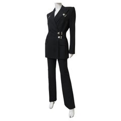 Costume pantalon d'inspiration lingerie Dolce & Gabbana
