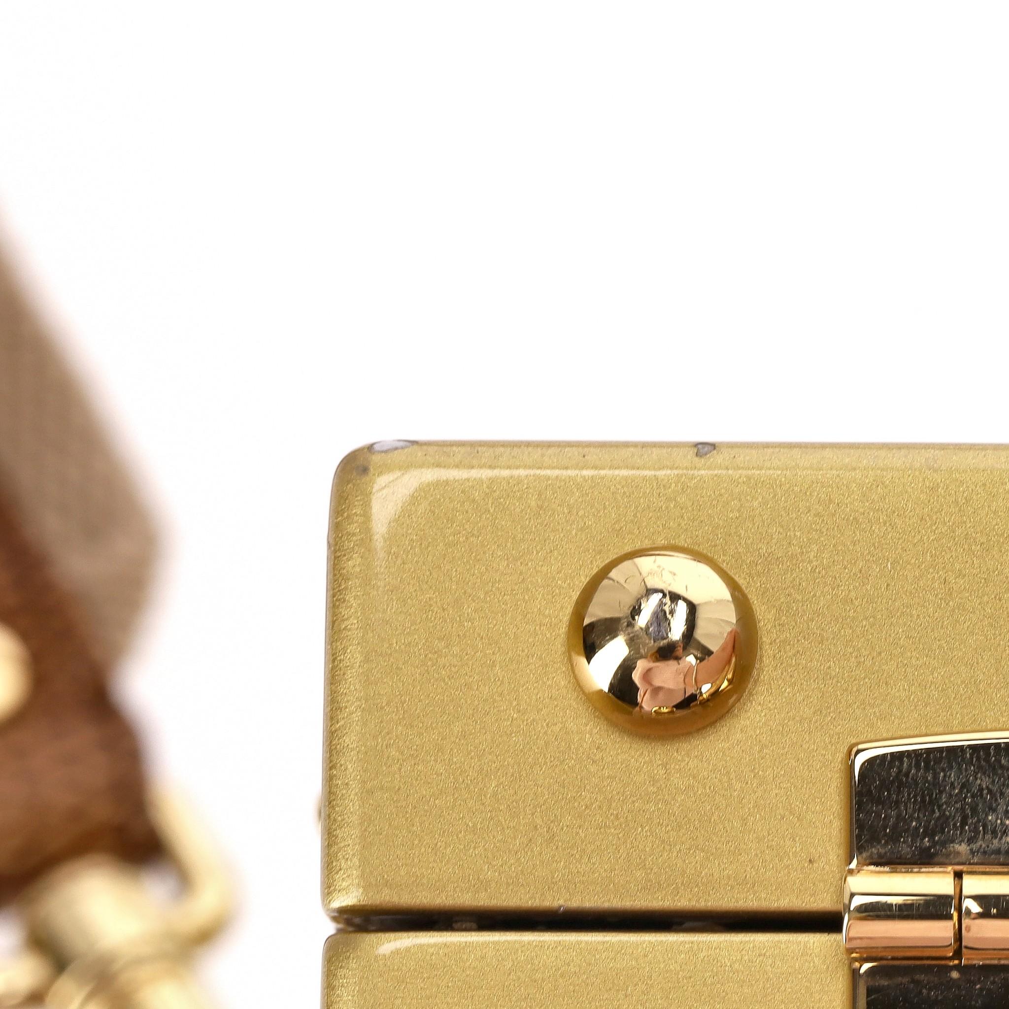 Dolce & Gabbana Lizard Skin Camera Bag For Sale 7