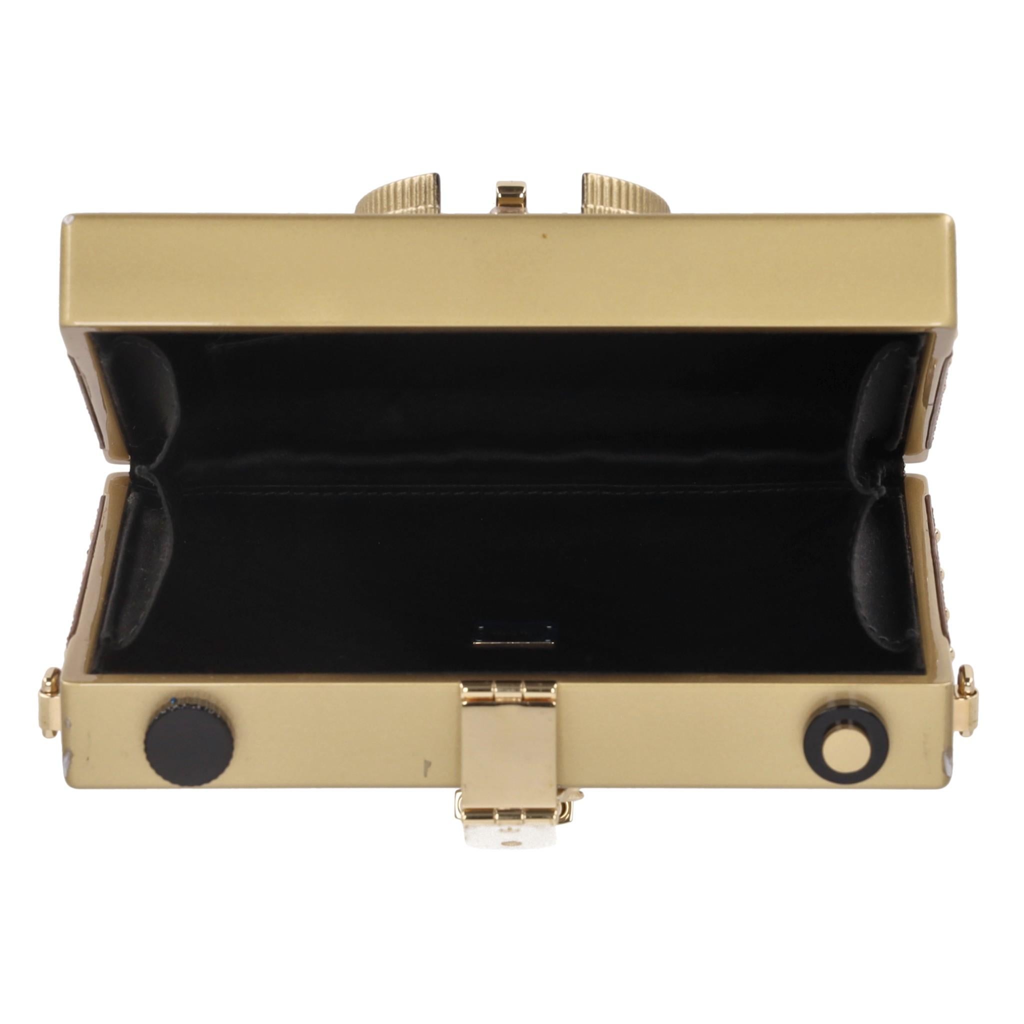 Dolce & Gabbana Lizard Skin Camera Bag For Sale 2